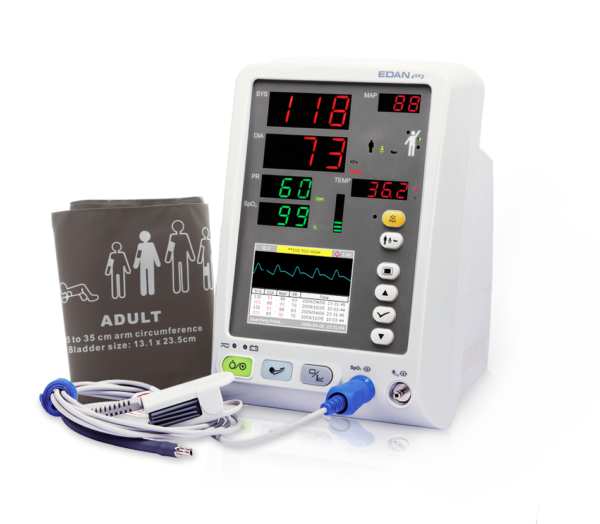 EDAN M3A VITAL SIGNS MONITOR / NIBP, SPO2, PULSE RATE
