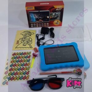 Atouch Pre Installed Educational Kids Tablet 128GB ROM 6GB RAM