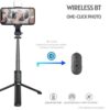 Multifunctional Wireless BT Selfie Stick For Phone Handheld