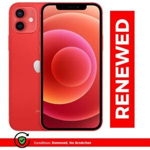 Apple IPhone 12 6.1 Inches 4GB RAM,128GB ROM,(12MP + 12MP) - Red