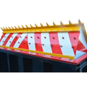 Automatic rising kerb blocker system
