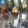 Hanging stanchion rope