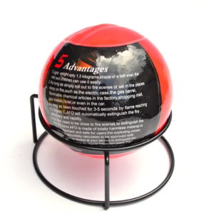 Automatic fire extinguisher ball