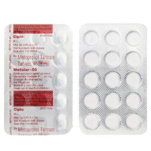 CIPLA METOLAR 50mg TABLET (15 Tablets)
