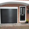 Automatic roller shutter door