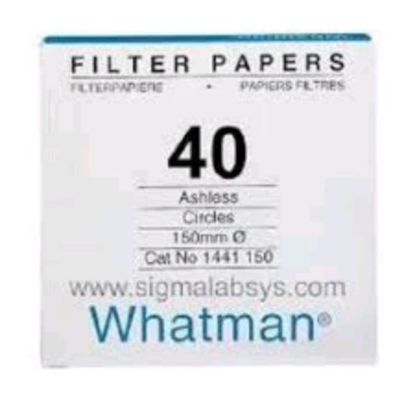 Filtration Filter Paper