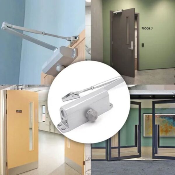 Automatic door hardware