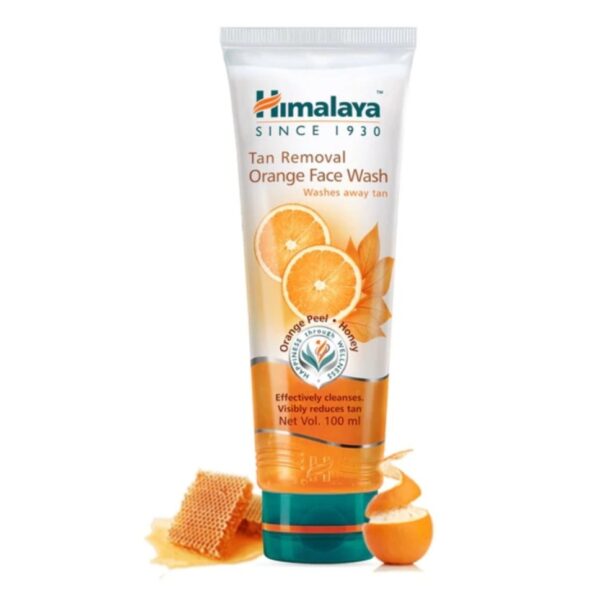 HIMALAYA TAN REMOVAL ORANGE FACE WASH (100ml)
