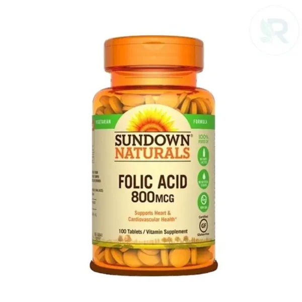 Folic Acid 800Mcg 100 Tablets