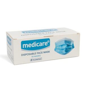Medicare Disposable 3ply Face Mask 50 Pack