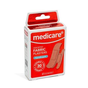 Medicare Fabric Assorted Plasters 30 Pack