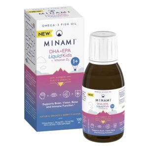 Minami Nutrition DHA+EPA Liquid Kids + Vitamin D3 - 100ml