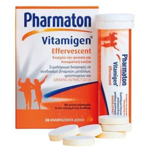 PHARMATON FIZZI 20EFFERVESCENT TABLETS