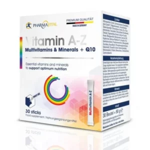 PharmaVital A-Z Multivitamins & Minerals & Q10 x 30 Sticks