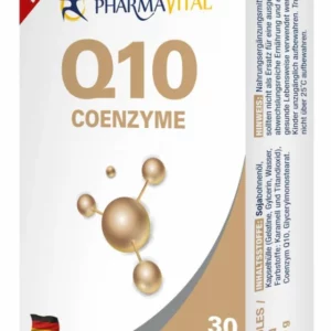 PharmaVital Coenzyme Q10 100mg x 30 Capsules