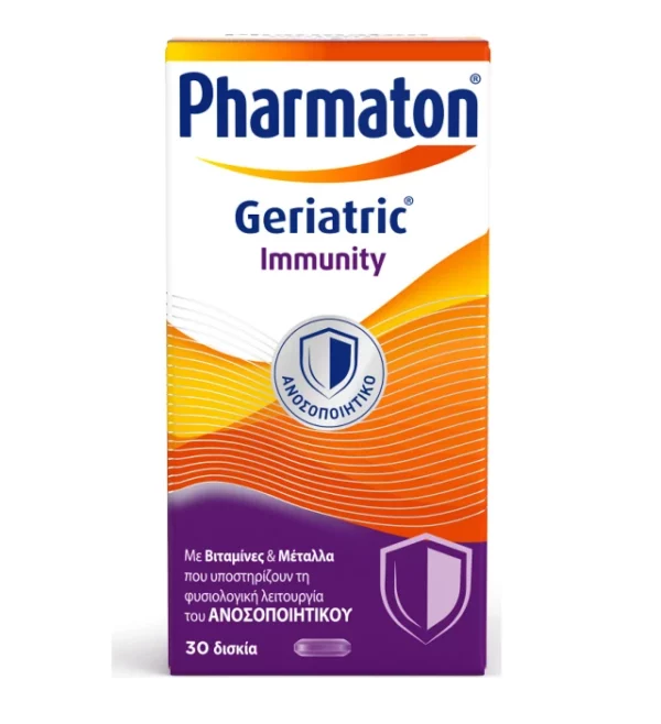 PHARMATON GERIATRIC IMMUNITY 30TABLETS