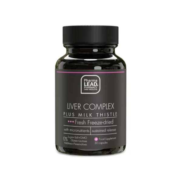 Pharmalead Liver Complex Plus Milk Thistle 30 Capsules