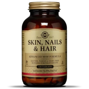 Solgar Skin, Nails & Hair, Advanced MSM Formula x 120 Tablets