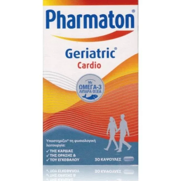 PHARMATON GERIATRIC CARDIO 30CAPSULES