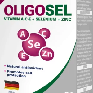 PharmaVital Oligosel Vitamin A-C-E + Selenium + Zinc x 60 Capsules