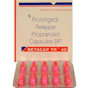 BETACAP TR 40MG CAP 10`S