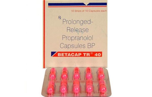 BETACAP TR 40MG CAP 10`S