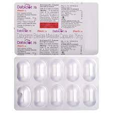 DABICLOT 75MG CAPSULES 10?S
