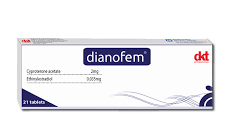 Dianofem 2/0.03mg | Exp. Date: 12/26