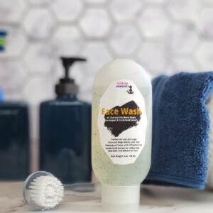 Face Wash with Charcoal Vita Burst Beads, Honeyquat & Carob Seed Extract