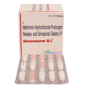GLUCONORM G 2MG STRIP OF 15 TABLETS