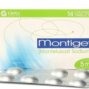 MONTIGET 5MG CHEWABLE TABLET