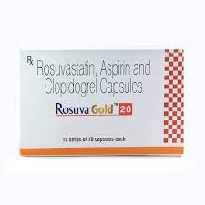ROSUVASTIN GOLD 20MG STRIP OF 10 CAPSULES