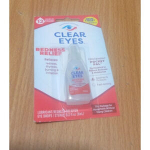 Clear Eyes Eye Drops | Expires 8/26