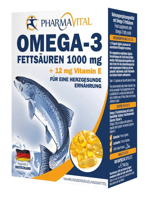 PharmaVital Omega-3 1000mg x 100 Tablets