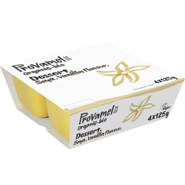 Soya Dessert Vanilla Provamel 4x125g