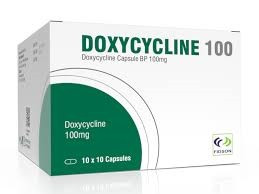 DOXYCYCLINE 100MG CAPS by Fidson | Expires 9/27