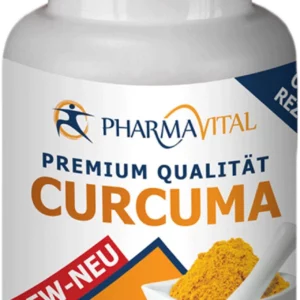 PharmaVital Curcuma (Curcumin) 500mg x 60 Capsules - Supports Brain Health & Immune System