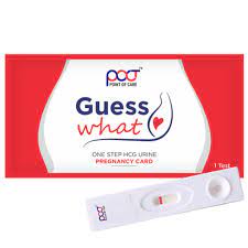 point of care pregnancy card