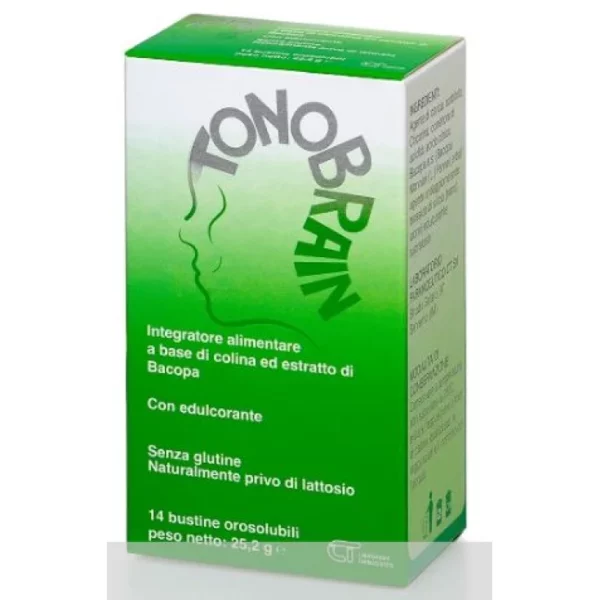 TonoBrain Food Supplement 14 Orosoluble Sachets