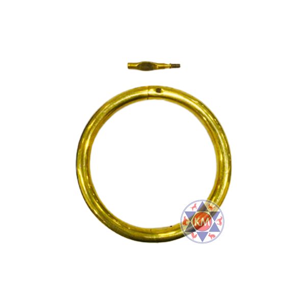 Bull Nose Ring Brass ? Large