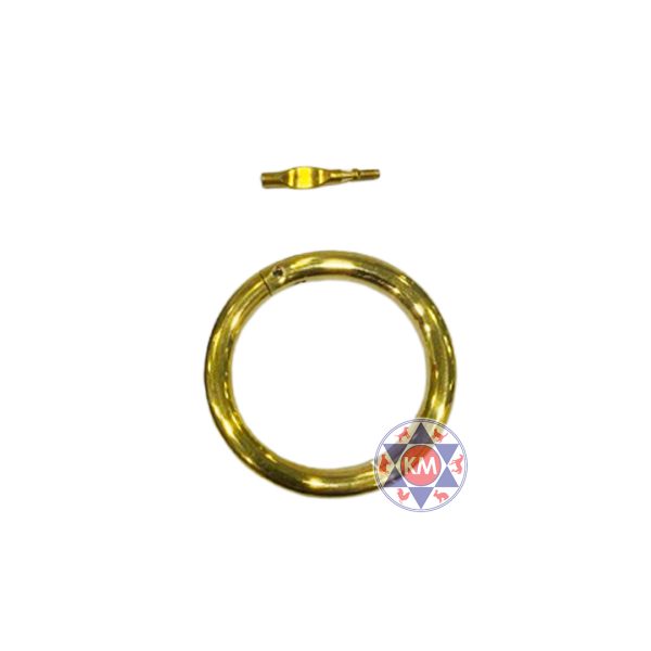 Bull Nose Ring Brass ? Small (2??)