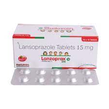 LANZOPRAX KID 15MG STRIP OF 10 TABLETS