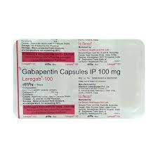 LAREGAB 100 STRIP OF 10 CAPSULES