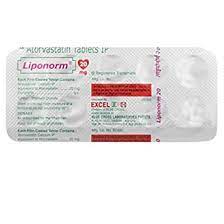 LIPONORM 20MG STRIP OF 15 TABLETS