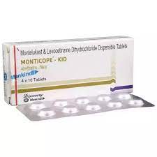 MONTICOPE KID STRIP OF 10 TABLETS