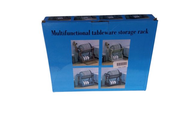 Multifunctional tableware storage rack