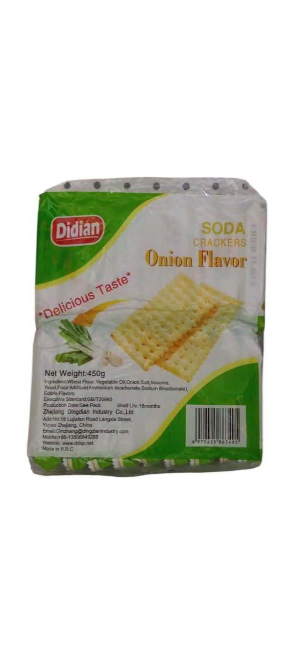 Didian Delicious taste soda crackers biscuit