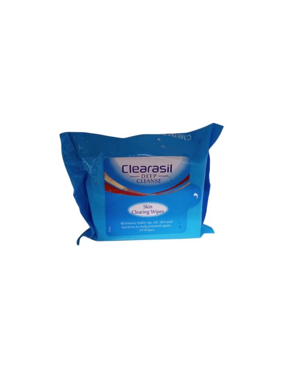 Clearasil facial wipes