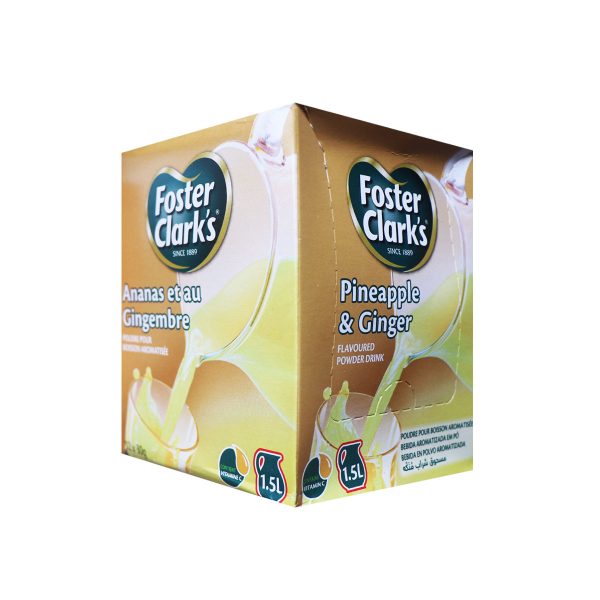 Foster Clark's Pineapple & Ginger Flavoured Powder Drink Sachet 30g x 12