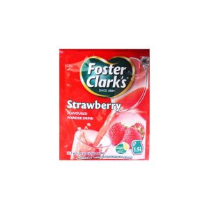 Foster Clark's Strawberry Flavoured Powder Drink Sachet 30g